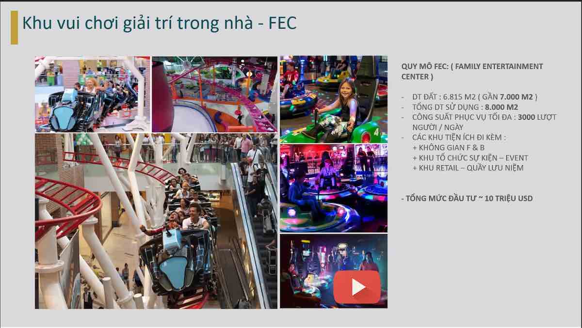 Khu vui chơi giải trí trong nhà Aqua City