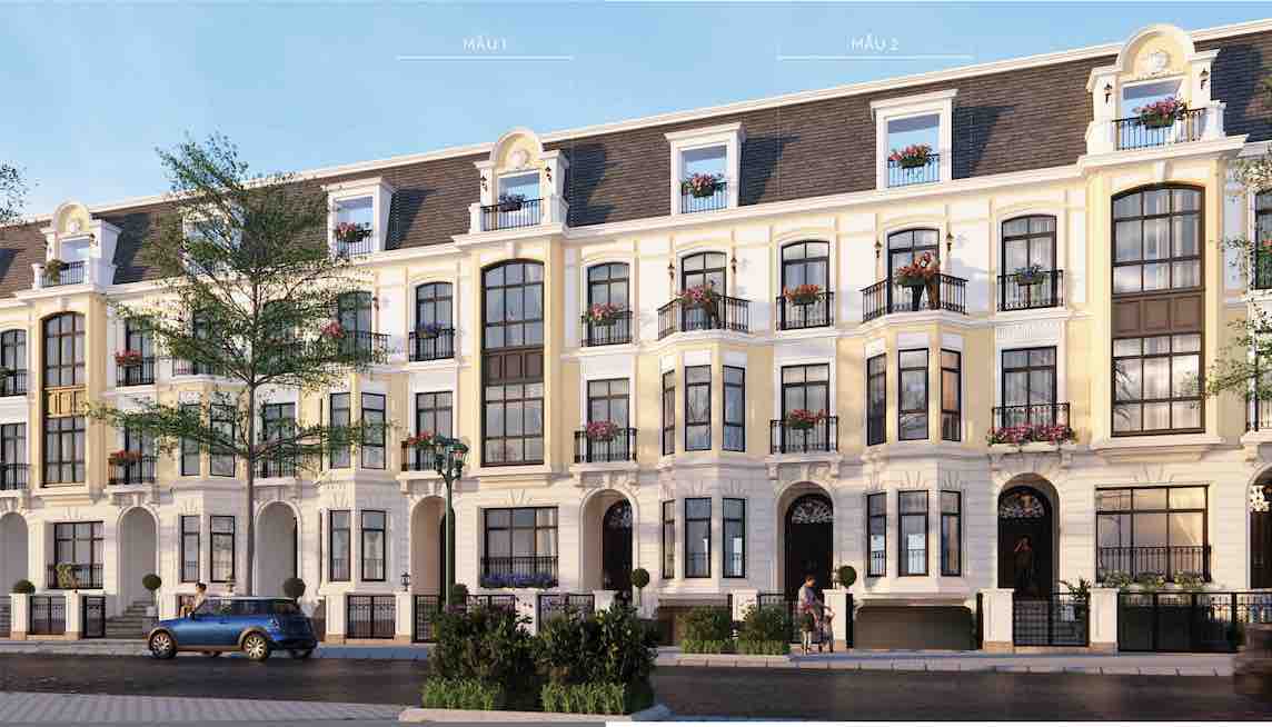 Nhà phố 6×20 Sun Harbor 1 Aqua City