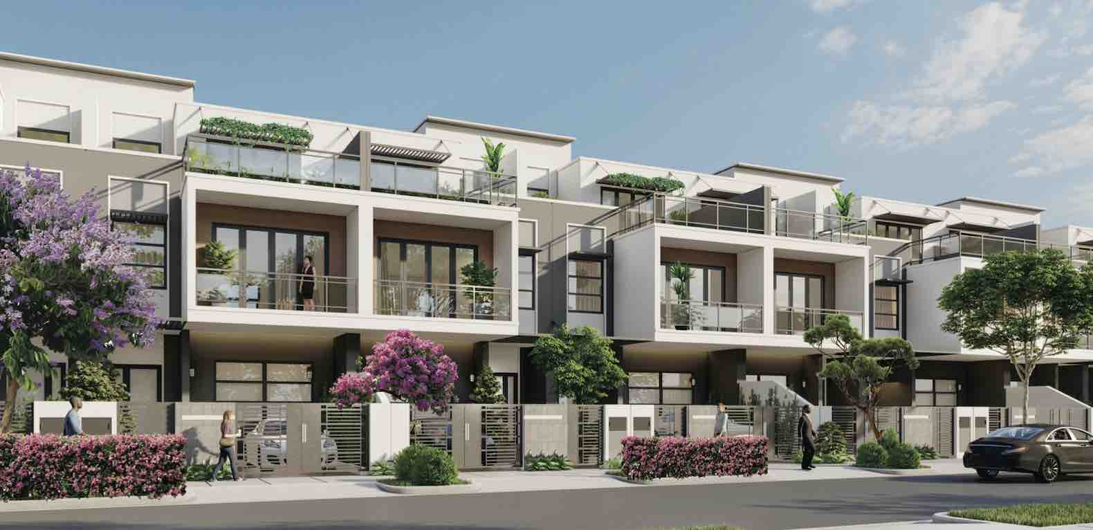 Nhà phố 7*20 Đảo phượng hoàng aqua city