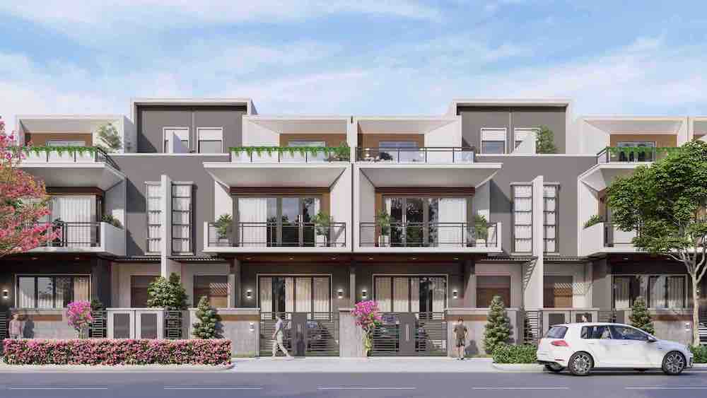 Nhà phố 8*20 đảo phượng hoàng Aqua City