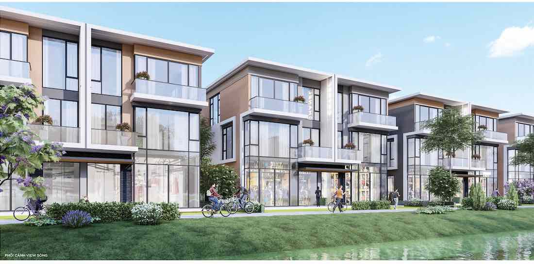 Shopvilla đảo phượng hoàng aqua city