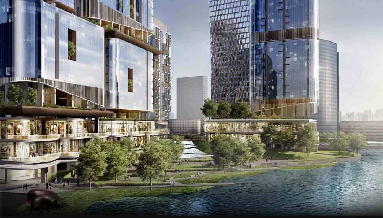 Phối cảnh The global City