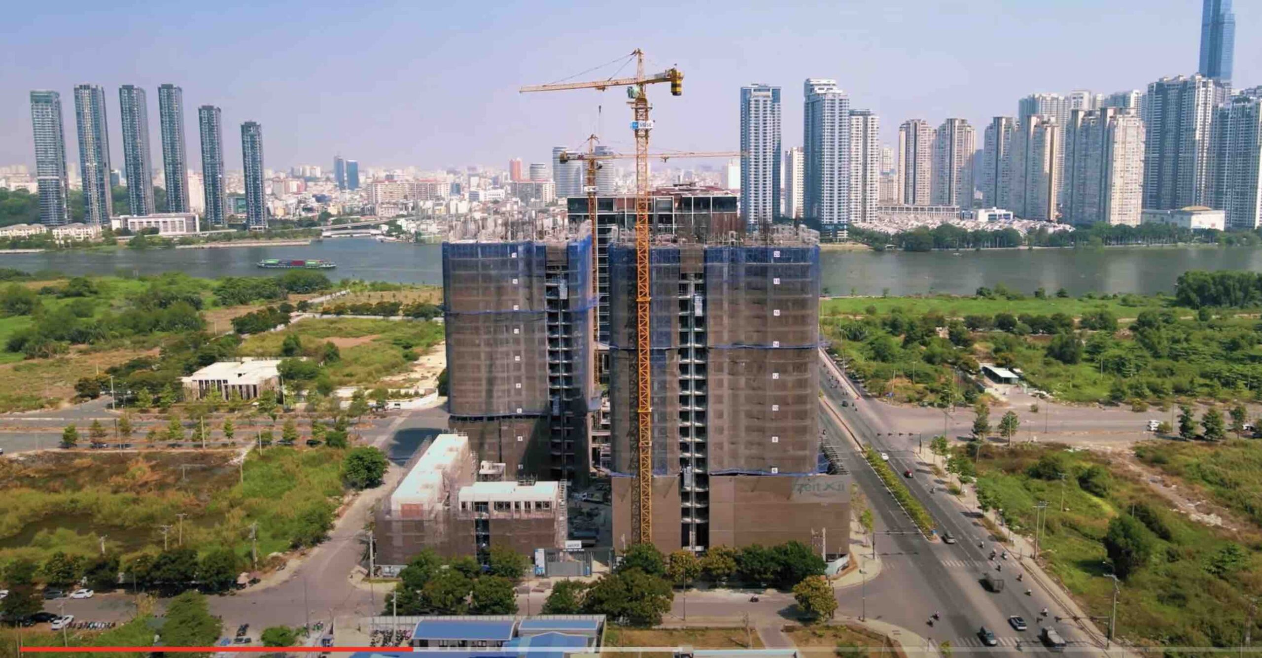 Tiến độ Thủ Thiêm Zeit River
