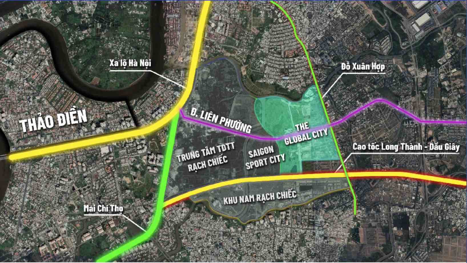 Vị trí The Global City