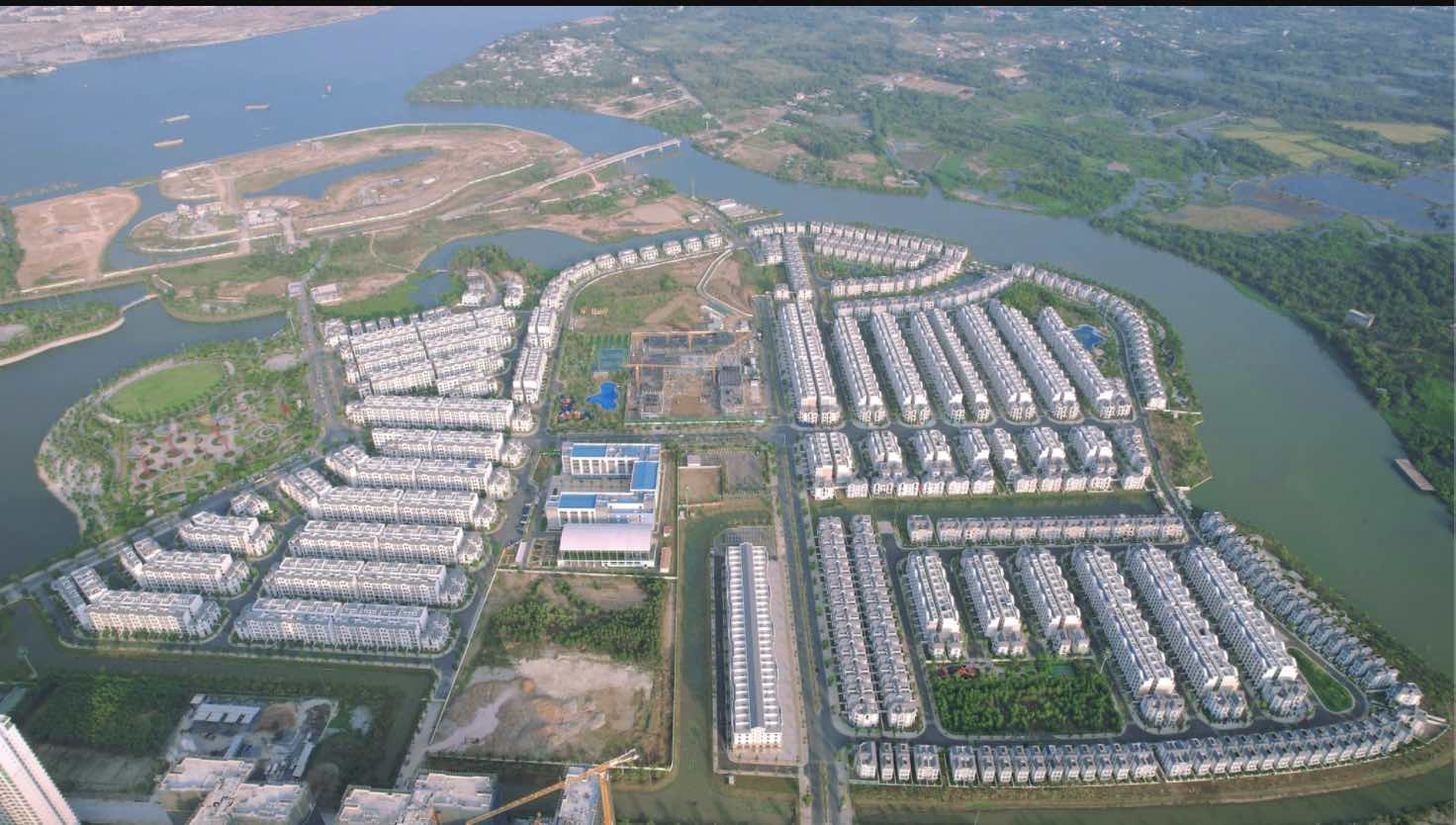 Flycam thực tế Vinhomes Grand Park