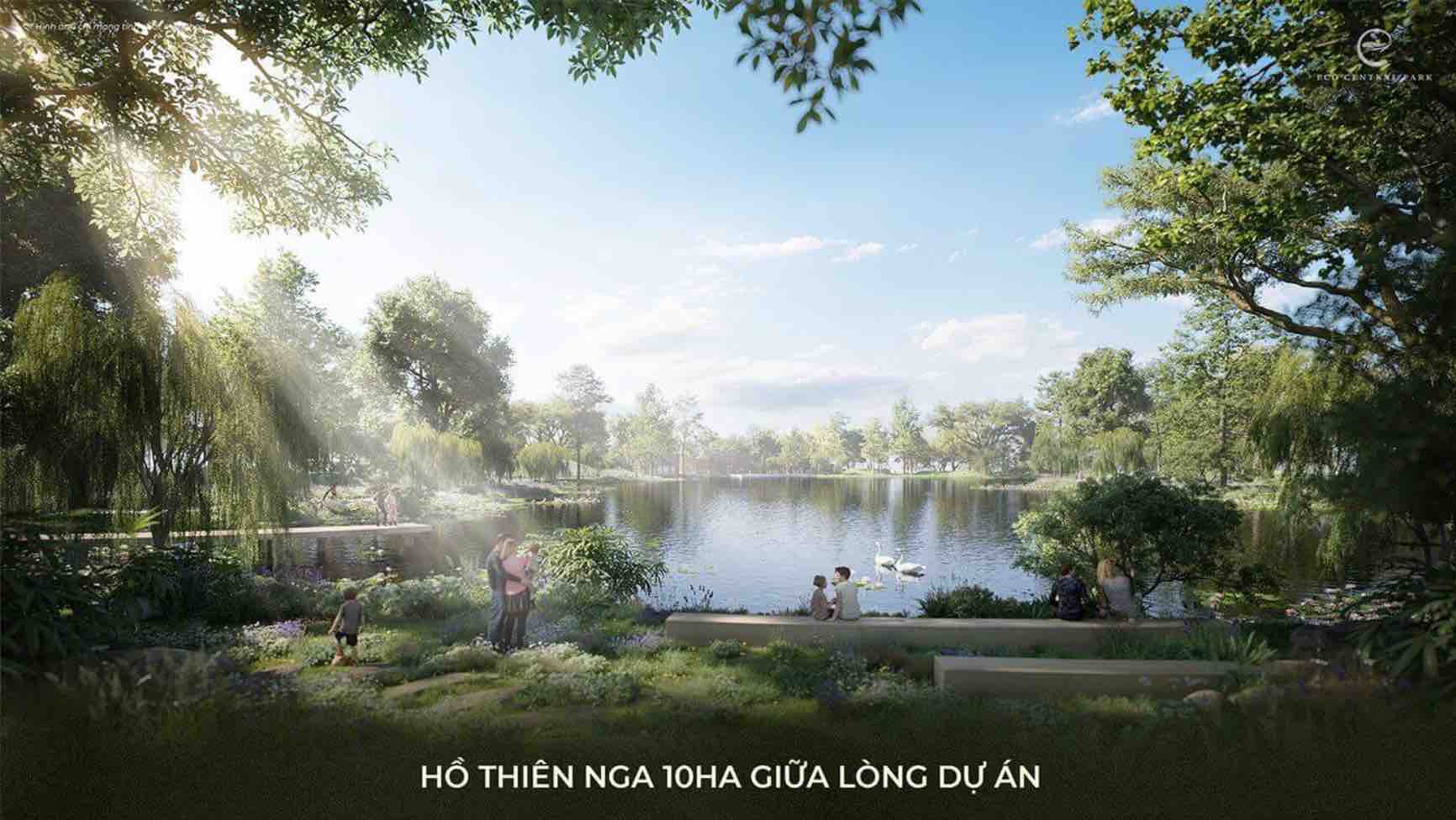 Hồ thiên nga Eco Central Park Vinh
