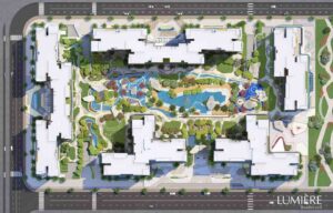 Mặt bằng tổng thể Lumiere Boulevard