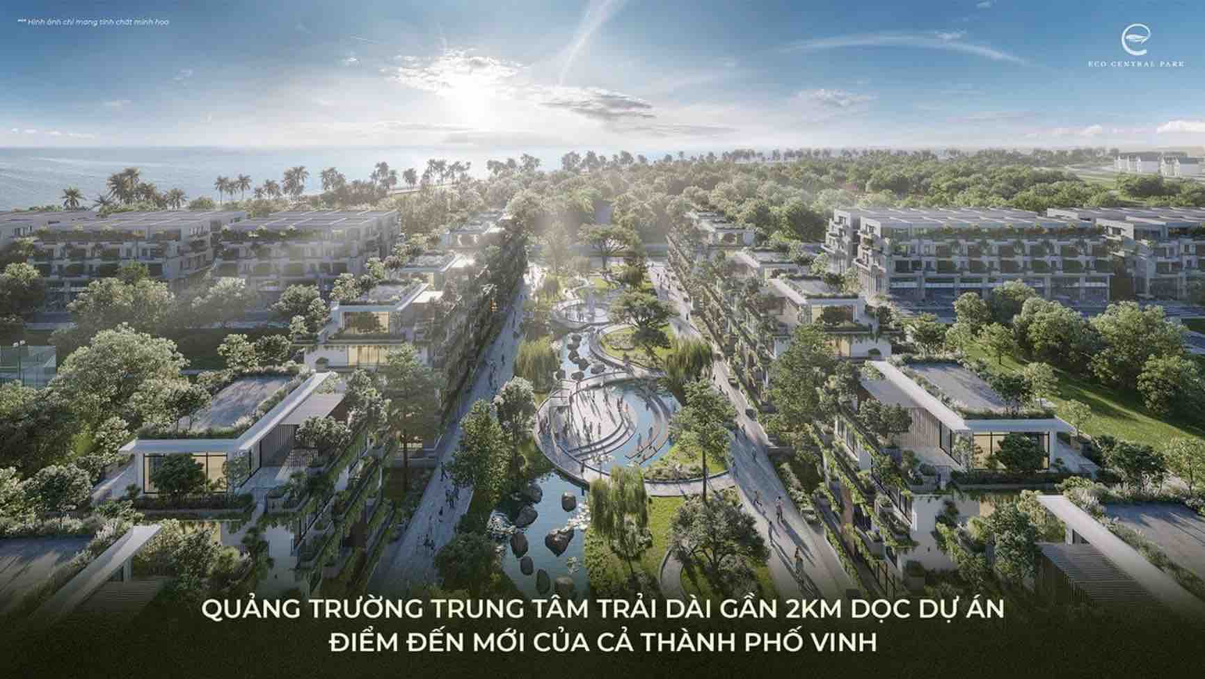 Quảng trường Eco Central Park Vinh
