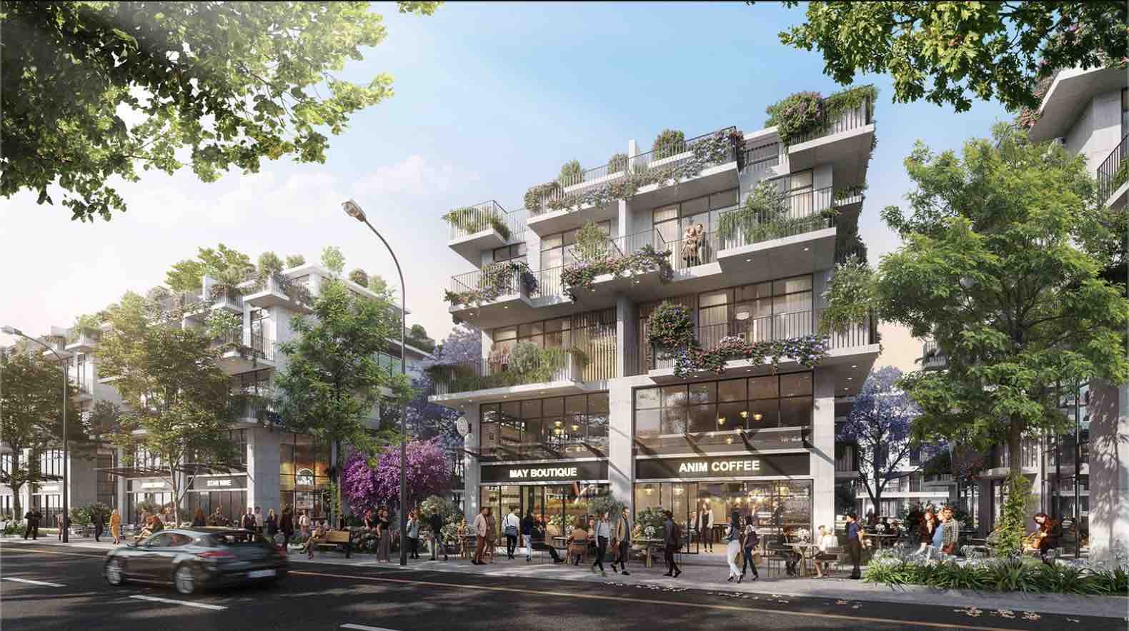 Siêu biệt thự phố quảng trường Eco Central Park Vinh