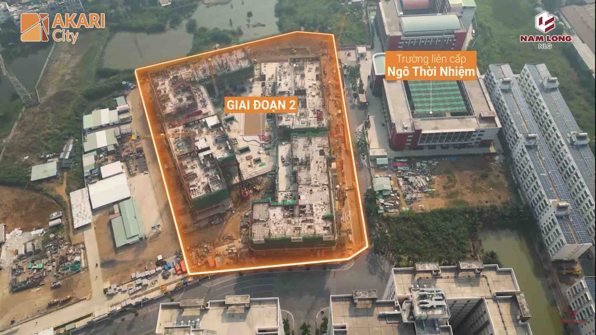 Tiến độ Akari City Giai đoạn 2
