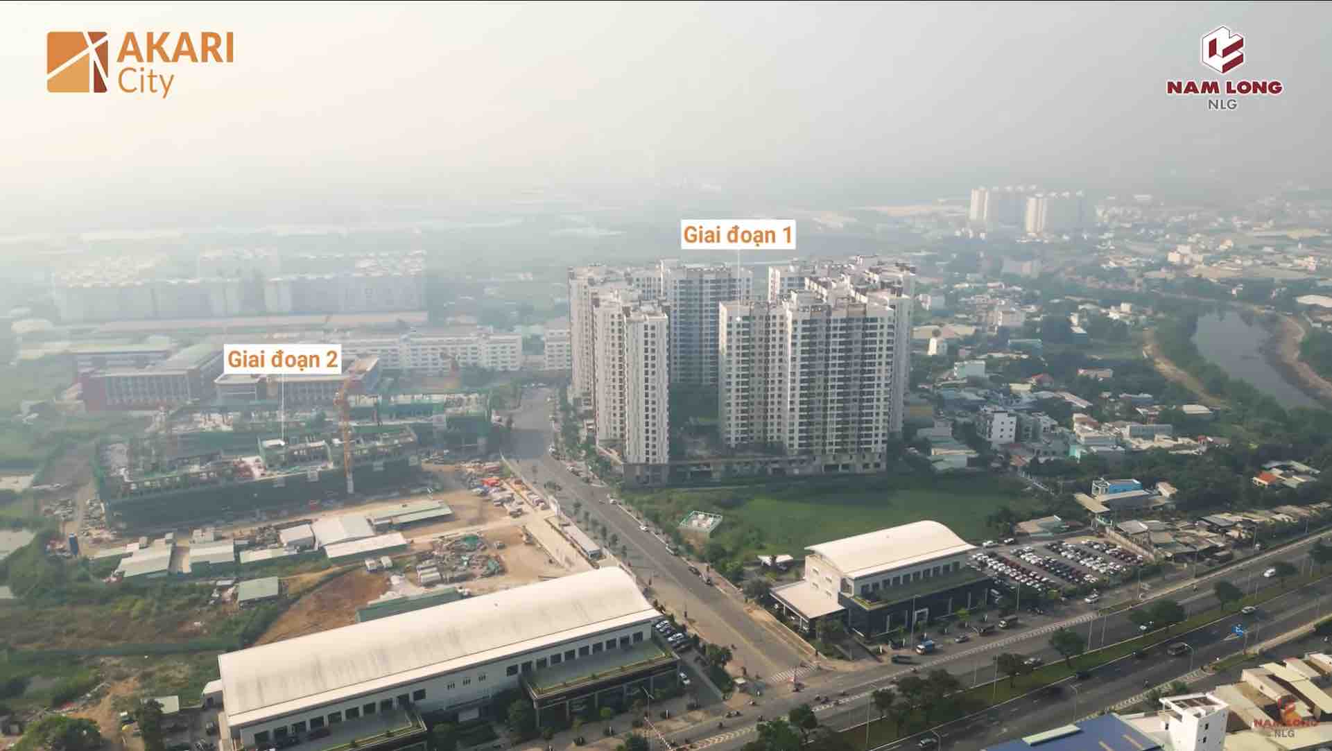 Tiến độ Akari City