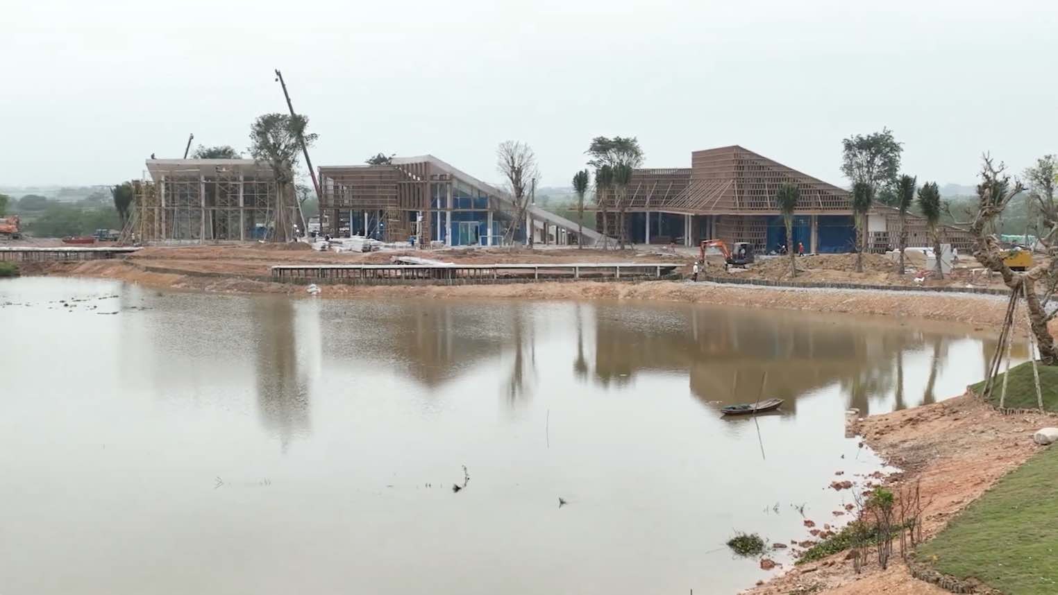 Tiến độ nhà mẫu Eco Central Park Vinh