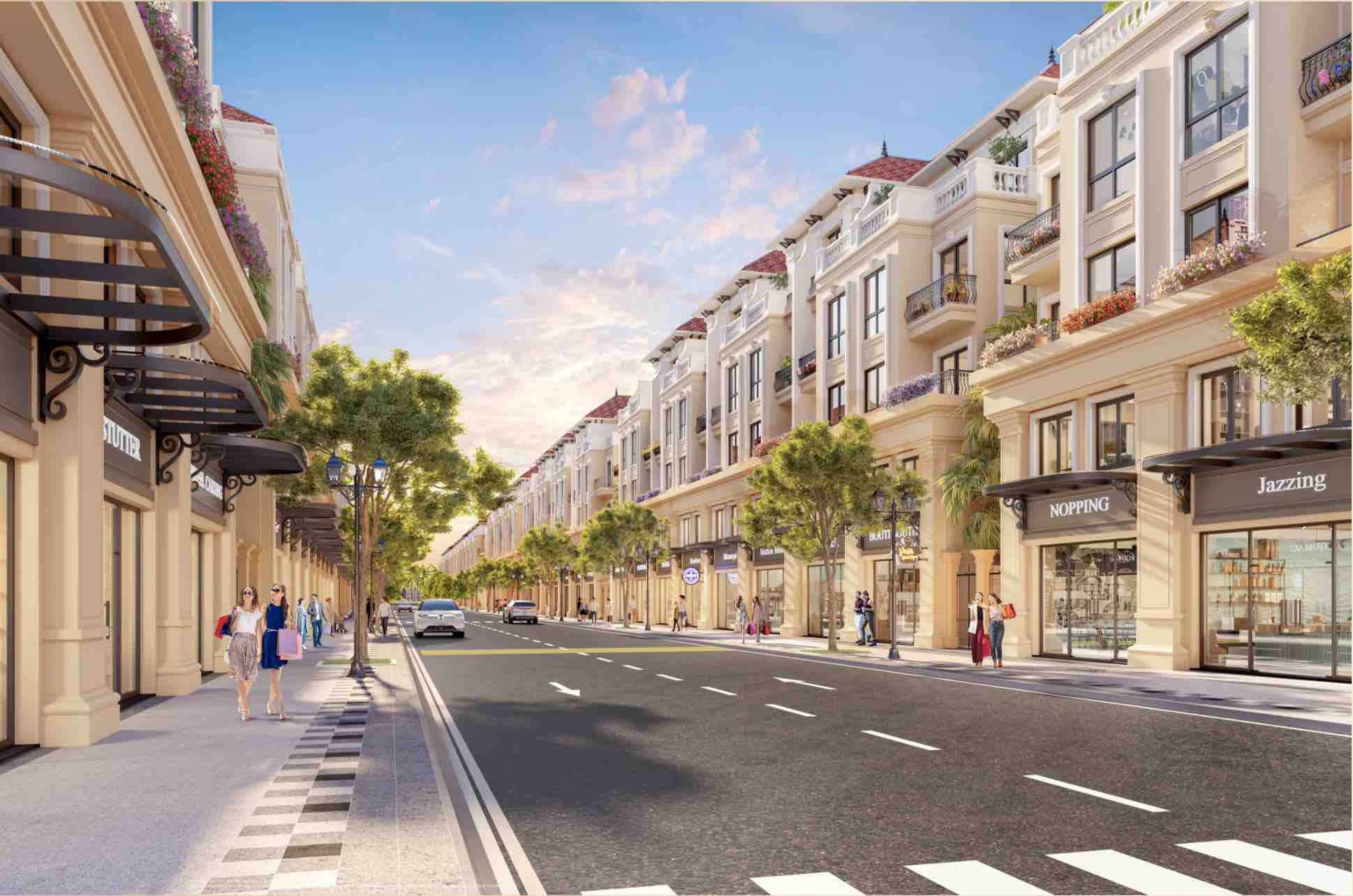 Trung tâm thương mại shophouse Vinhomes Vũ Yên Hải Phòng