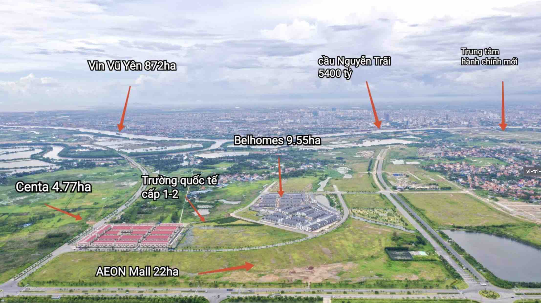 Vị trí Vinhomes Vũ Yên Hải Phòng