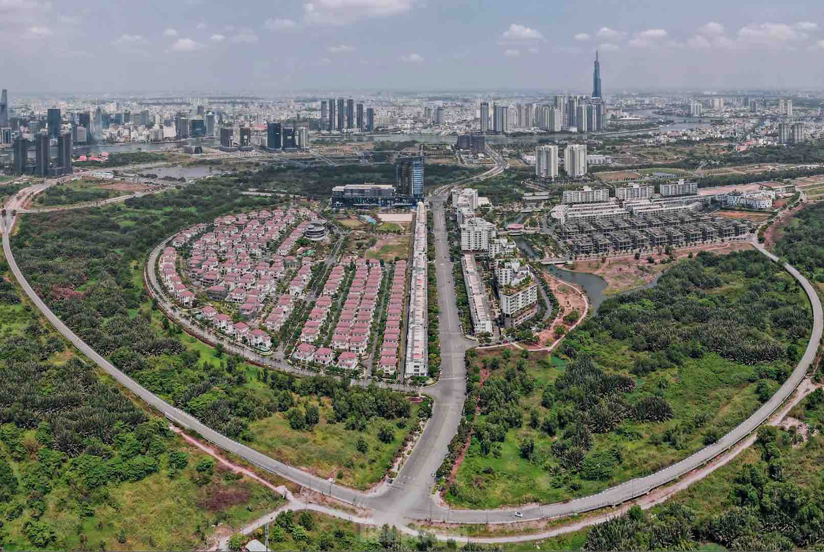 Thực tế toàn cảnh khu đô thị Thủ Thiêm