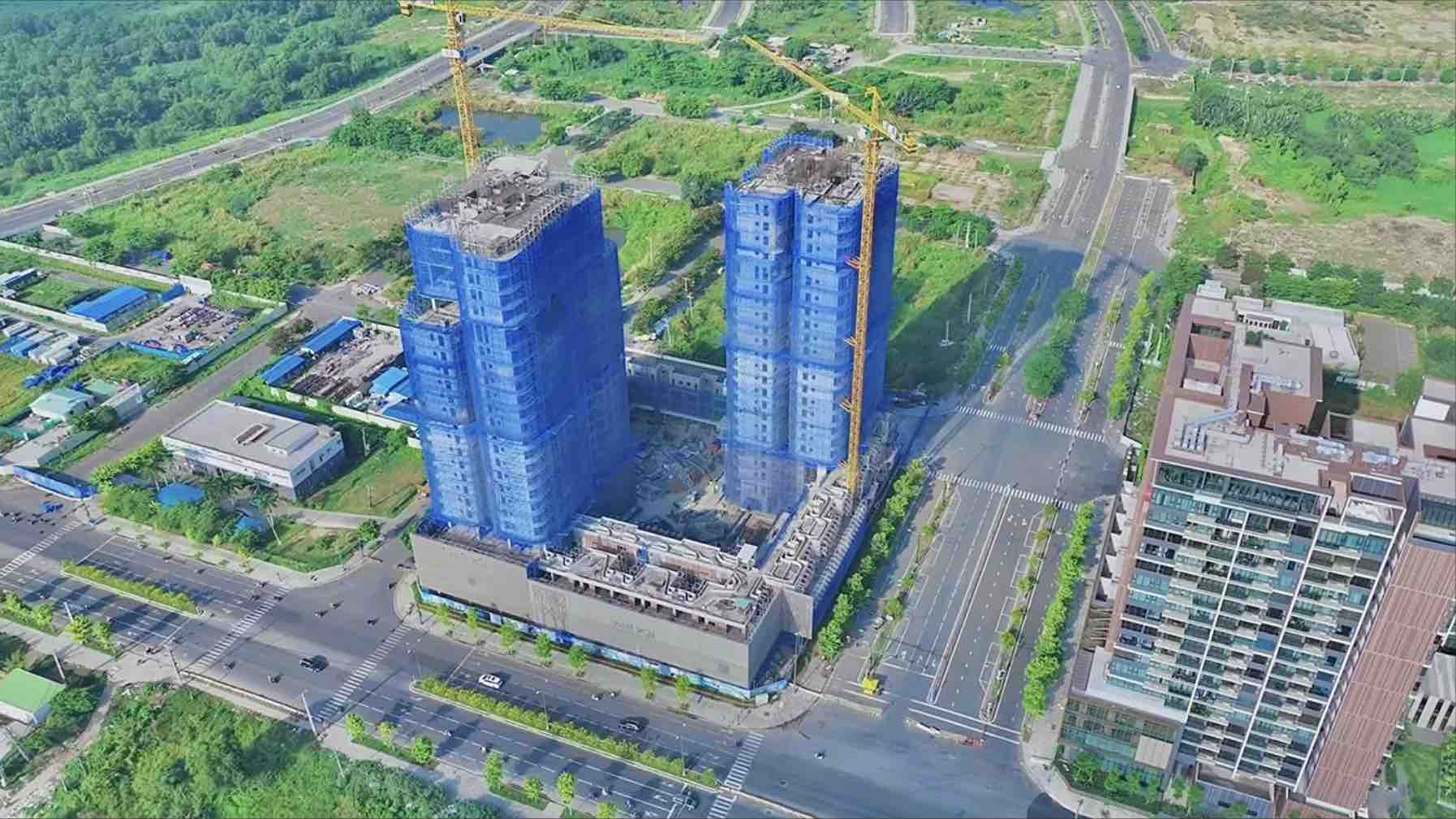 Vị trí thực tế Thủ Thiêm Zeit River