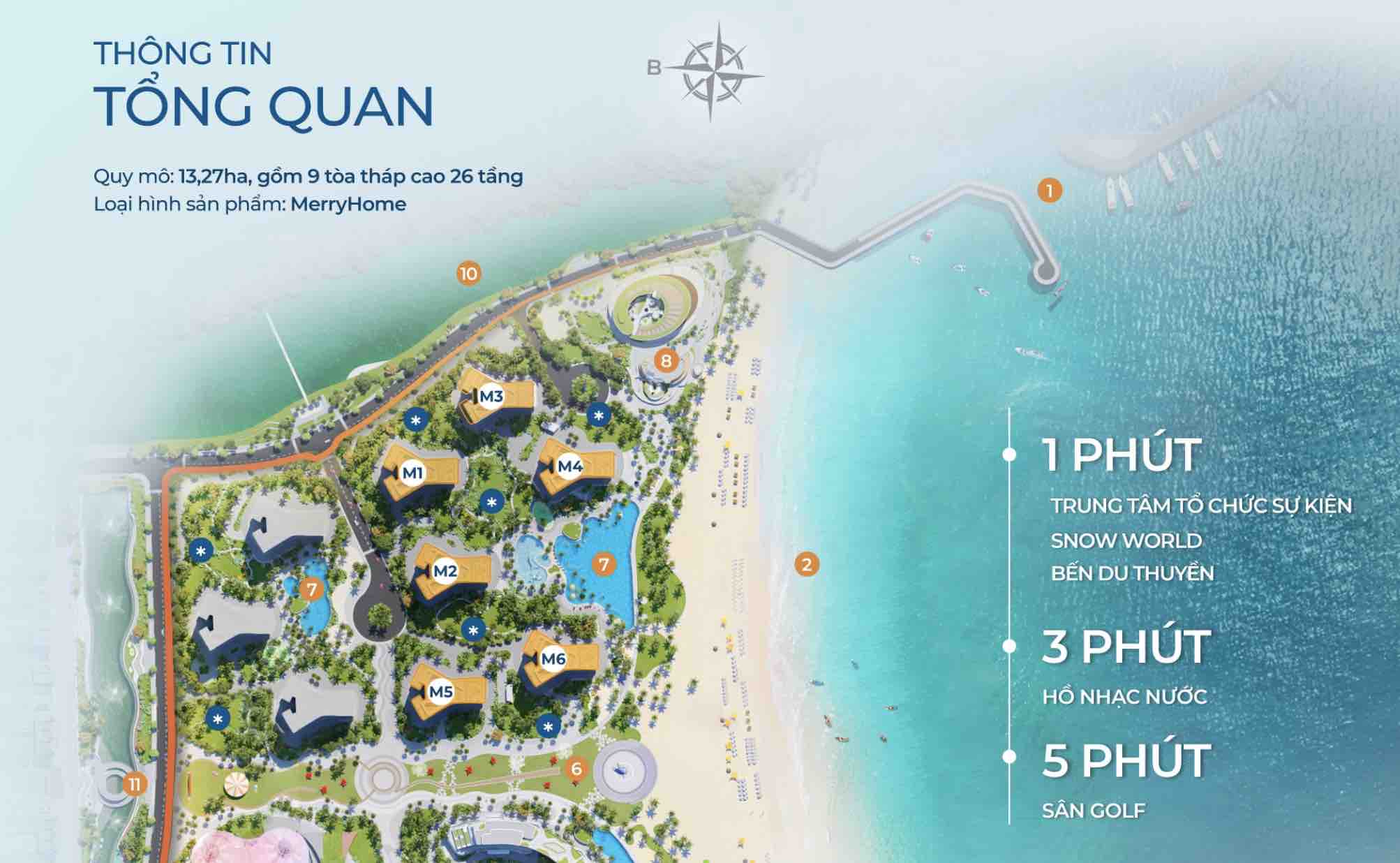 Mặt bằng tổng thể Marina District Quy Nhơn