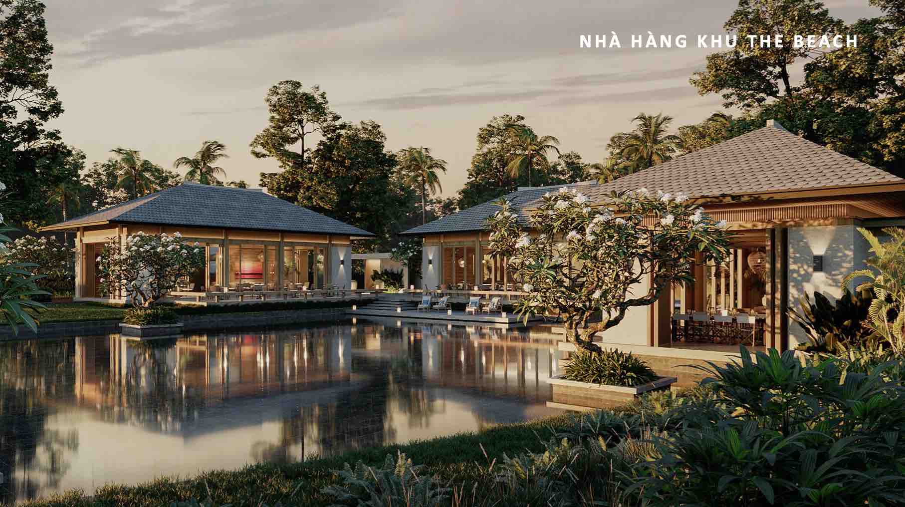 Nhà hàng the beach dự án Vĩnh Hội