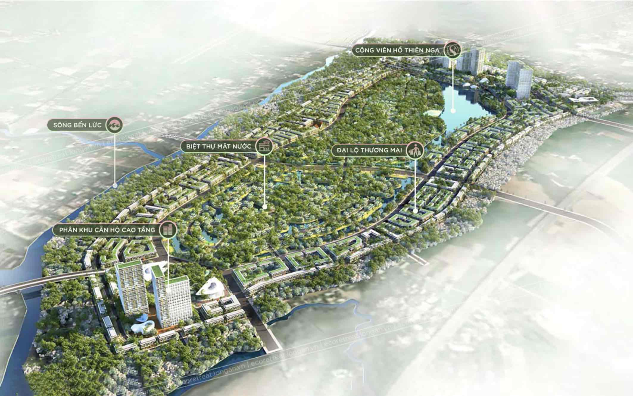 Phân khu Eco Retreat Ecopark Long An